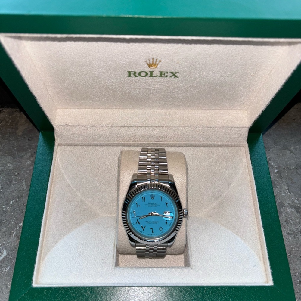 Tiffany blue Rolex